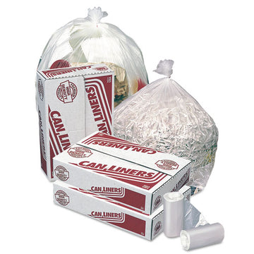 Pitt Plastics High-density Coreless Mini-roll Can Liners, 30 Gal, 10 Microns, 30" X 37", Natural, 500-carton freeshipping - TVN Wholesale